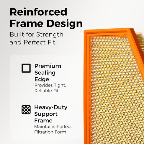 Engine Air Filter&Cabin Air Filter Combo Pack-Compatible with Chevy Malibu L4 2.0L 2.5L 2013-2015,Malibu Limited L4 2.5L 2016/Buick Regal L4 2.0L 2015-2017-CF10775&CA11251 in Kuwait