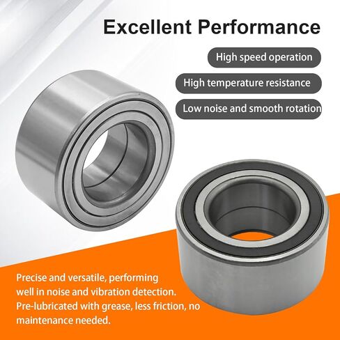 2Pcs 510110 Front Wheel Bearing with ABS Replacement for Ford C-Max 2013 2014 2015 2016 2017 2018 Replacement for Lincoln MKC 2015 2016 2017 2018 Replace 1668557 in Saudi Arabia