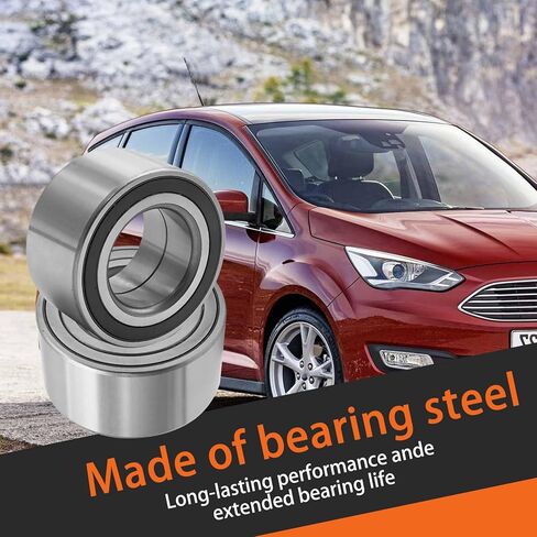 2Pcs 510110 Front Wheel Bearing with ABS Replacement for Ford C-Max 2013 2014 2015 2016 2017 2018 Replacement for Lincoln MKC 2015 2016 2017 2018 Replace 1668557 in Saudi Arabia
