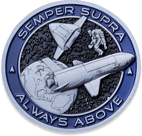 Space Force Challenge Coin - Space Force Collectible Coin - Soft Enamel Mate Paint Official Logo - Veteran Owned Company! in Saudi Arabia