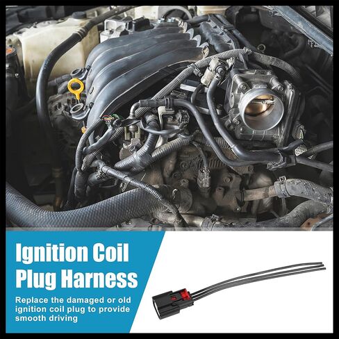 8 Set Ignition Coil Connector for Ford Transit-350 HD 2015-2017 for Ford Transit-250 2015-2017 No.9U2Z14S411EA- in Saudi Arabia