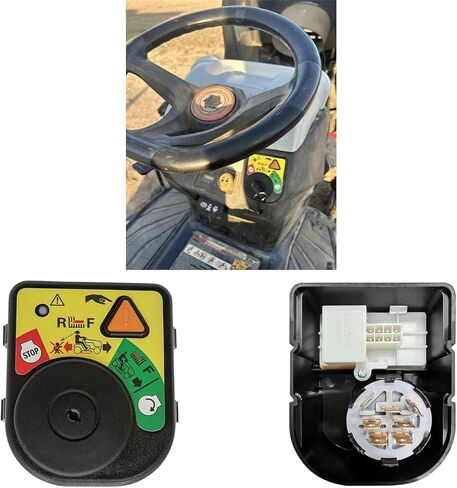 925-06119c 725-04227 Ignition Module Switch with 2 Key for tXT1-LT42 XT2-LX42 XT1-LT46 LTX1040 LTX1045 LTX1042KW / Troy Bilt TB30R TB46 TB42/MTD Craftsman T110 T1200 T1400 T1600 Riding Mowers in Saudi Arabia