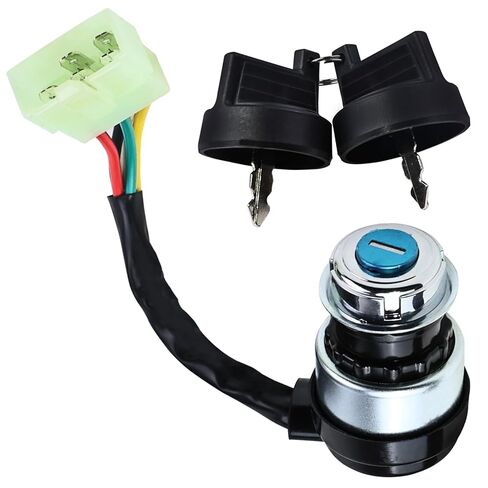 5 Wire 5 Pin Ignition Key Switch Replacement Compatible with 50cc 70cc 90cc 110cc 125cc 150cc 200cc 250cc Go Kart Dune Buggy ATV 4 Wheeler Quad in Kuwait