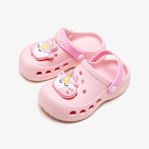 Toddler Boys Girls EVA Clogs with Adjustable Heel Strap and Cute Cartoon Design, Lightweight and Comfortable Breathable Sandals for Indoor and Outdoor Use in Saudi Arabia
