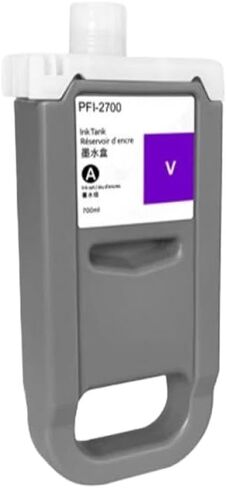Compatible Ink Cartridge PFI2700 PFI-2700 for ImagePROGRAF 4000 2000 4600S 6600S Printers with Pigment Ink(Photo Black) in Kuwait