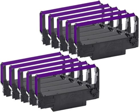 Compatible Ink Print Ribbon 1/5/10pcs for ERC30 ERC34 ERC38 Suitable for TM-U220PD U230 U210A TM-U370 U300C M188B M188D Printer(5 pcs Black) in Saudi Arabia