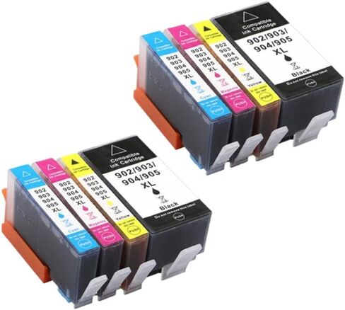 Compatible Ink Cartridge 902XL 902 903XL 903 904XL for 903 Officejet Pro 6950 6960 6963 6964 6965 6966 6968 6975 6978 Printer(12pcs 3set) in Kuwait