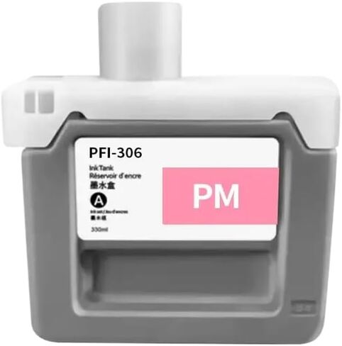330ML PFI306 PFI-306 Ink Cartridge Compatible with IPF8400S IPF9400S IPF8400 IPF9400 IPF8300 Inkjet Printers(PFI-306-1 PM) in Saudi Arabia