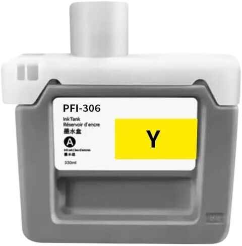 330ML PFI306 PFI-306 Ink Cartridge Compatible with IPF8400S IPF9400S IPF8400 IPF9400 IPF8300 Inkjet Printers(PFI-306-1 PM) in Saudi Arabia