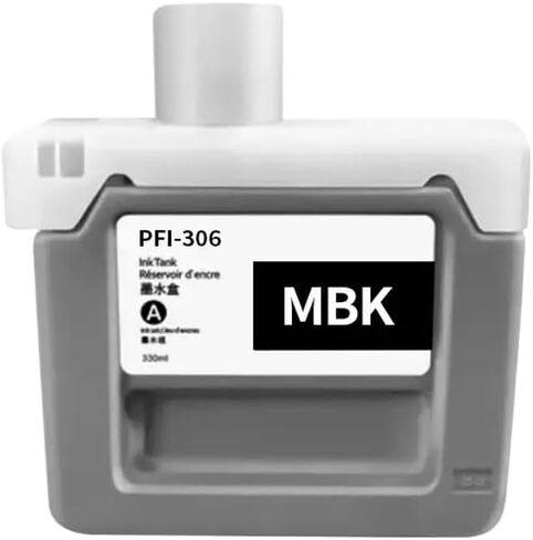 330ML PFI306 PFI-306 Ink Cartridge Compatible with IPF8400S IPF9400S IPF8400 IPF9400 IPF8300 Inkjet Printers(PFI-306-1 PM) in Saudi Arabia
