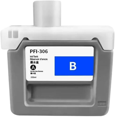 330ML PFI306 PFI-306 Ink Cartridge Compatible with IPF8400S IPF9400S IPF8400 IPF9400 IPF8300 Inkjet Printers(PFI-306-1 PM) in Saudi Arabia