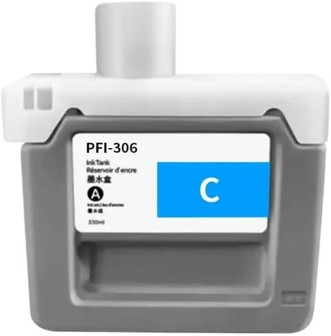 330ML PFI306 PFI-306 Ink Cartridge Compatible with IPF8400S IPF9400S IPF8400 IPF9400 IPF8300 Inkjet Printers(PFI-306-1 PM) in Saudi Arabia