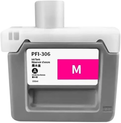 330ML PFI306 PFI-306 Ink Cartridge Compatible with IPF8400S IPF9400S IPF8400 IPF9400 IPF8300 Inkjet Printers(PFI-306-1 PM) in Saudi Arabia