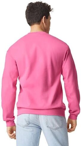 Gildan Adult Softstyle® Fleece Crew Sweatshirt, PINK LEMONADE, 4XL in Saudi Arabia