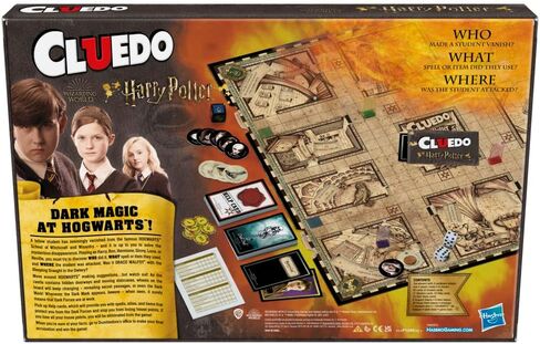 Hasbro Gaming Clue: Wizarding World Harry Potter Edition Board Game | Family Games for Kids, Teens, and Adults | Mystery Games | Ages 8 and Up | 3 to 5 Players in Kuwait