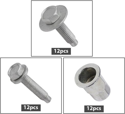 CROSSDESIGN Tubular Side Step Hardware Kit Compatible with Dodge RAM 1500 2500 3500 2013-2019/Dodge RAM 4500 5500 2014-2019 in Saudi Arabia