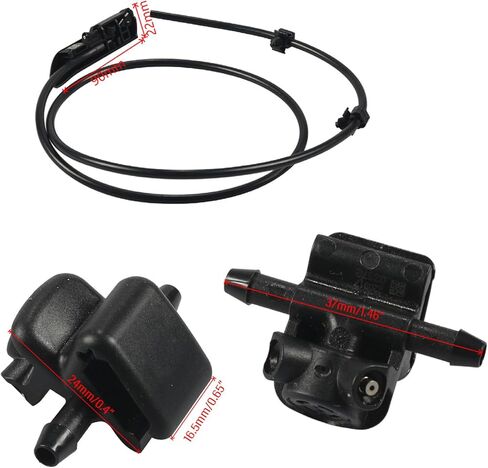 Windscreen Washer Nozzles Windshield Wiper Washer Windscreen Wiper Nozzles for Wiper Washer in Saudi Arabia