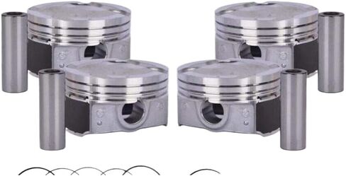 طقم حلقات المكبس 4 قطع لمحركات 1.6 لتر DOHC متوافقة مع أكسنت وريو 2012-2016 in Kuwait