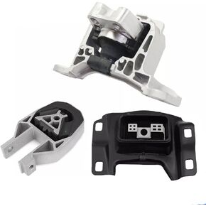Motor Mount Engine Motor Compatible with 2012 2013 2014 2015 2016 2017 2018 Focus 2.0L L4 Engine 3PCS，Replace# A5646 AV6Z6038A A5612 AV6Z6068A A5520 CV6Z6068A in Kuwait
