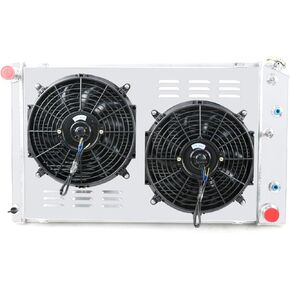 162 3 Row Radiator+Shroud Fan compatible with G-Body 1970-81 Chevy Camaro 78-87 Monte Carlo in Kuwait