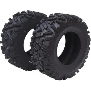 إطار ATV 26x11-12 - إطارات ATV/UTV، إطارات لجميع التضاريس، إطارات للطرق الوعرة، إطارات الطين/الممر، بدون أنبوب، مجموعة من 2 in Kuwait