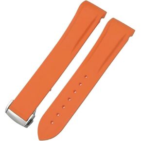 JDIME Rubber Silicone Watch Bands For Omega Seamaster 300 speedmaster Strap Brand Watchband blue black orange 20mm 21mm 22mm in Kuwait