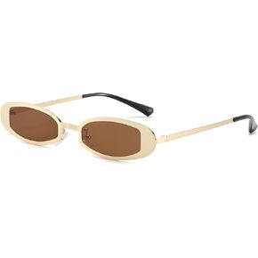 Y2k Sunglasses for Women and Men, Retro Narrow Cat Eye Sunnies Mirua in Saudi Arabia