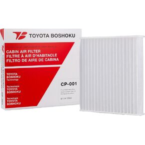 Toyota Boshoku (TB) Cabin Air Filter, Engineered as Direct Replacement of 87139-52020 Fits 2009-2019 Toyota Corolla 1.8L GAS; 2009-2018 RAV4 2.5L GAS; 2010-2017 Camry 2.5L GAS in Kuwait