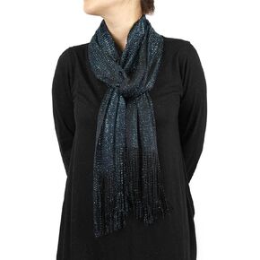 2Chique Boutique Women's Sparkling Teal Fashion Scarf in Saudi Arabia