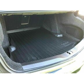 Cargo Liner - Trunk Mat for Cadillac CT6 2016-2020 – Weather-Resistant Trunk Mats for Cars with Raised Lip – Non-Slip Car Trunk Mat Rubber – Easy to Install – Laser Pre-Cut Design in Saudi Arabia