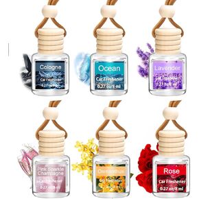 6 Pack Air Freshener Diffuser, Hanging Air Fragrance Essential Oil Diffuser, Car Scents Accessories Cute Car Interior Decor,Car Air Fresheners for Women & Men Gift Cologne Aromatherapy Oil in Saudi Arabia