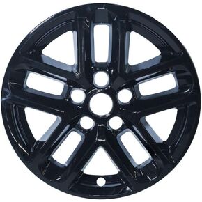 Coast to Coast Impostor Wheel Covers Fits Jeep Grand Cherokee Laredo 2022-2025 Gloss Black 18 Inch 5 Y-Spoke ABS Plastic Snap-On Retention Set of 4 Wheel Covers Coast to Coast IWCIMP482BLK in Kuwait