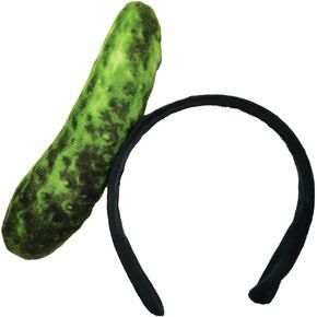 VIGUEUR Pickle Headband, Green Cucumber Costume Accessory for Adults, Party Cosplay Supplies in Kuwait