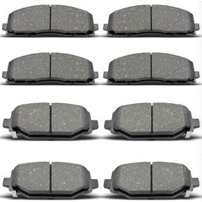 Front Rear Ceramic Brake Pads Set for2012-2016 for Chrysler Town & Country,2012-2016for Dodge Grand Caravan,2012-2016 for Dodge Journey,2012-2015for Ram C/V,2012-2013 for Volkswagen Routan in Kuwait