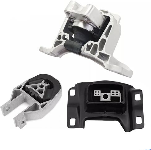 Motor Mount Engine Motor Compatible with 2012 2013 2014 2015 2016 2017 2018 Focus 2.0L L4 Engine 3PCS，Replace# A5646 AV6Z6038A A5612 AV6Z6068A A5520 CV6Z6068A in Kuwait