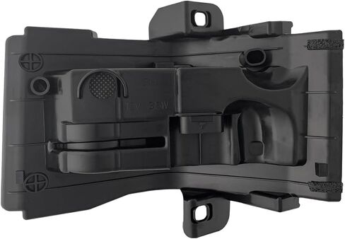 RECON - يناسب 17-25 Ford Super Duty (F250، F350، F450) مصابيح عدسات مرآة جانبية (مجموعة مكونة من قطعتين) مع مصابيح تشغيل LED بيضاء، وإشارات انعطاف وامضة كهرمانية وأضواء موضعية بيضاء in Saudi Arabia