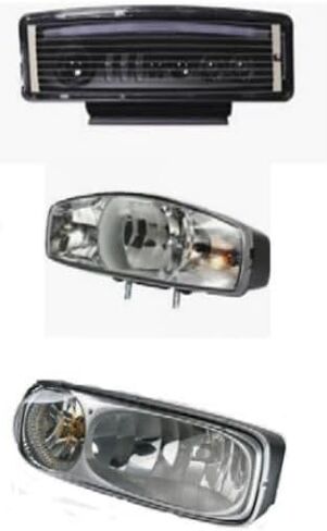 fits Western MVP3 MVP Plus Wideout Wideout XL Snowplow Headlight 3" Spacer Riser KIT (can be Mounted Over or Under red Cross bar) Original Developed & Made in USA Product. in Saudi Arabia