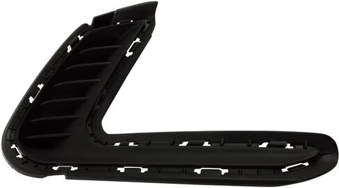 زخرفة ضوء الضباب تناسب Hyundai Elantra 2017 2018، جانب السائق والراكب، للطرز التي لا تحتوي على مصابيح تشغيل نهارية، أسود، استبدال HY1038125، HY1039125 in Kuwait