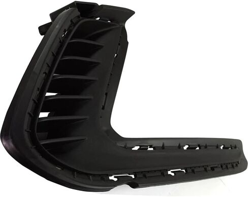 زخرفة ضوء الضباب تناسب Hyundai Elantra 2017 2018، جانب السائق والراكب، للطرز التي لا تحتوي على مصابيح تشغيل نهارية، أسود، استبدال HY1038125، HY1039125 in Kuwait