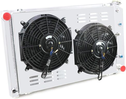 162 3 Row Radiator+Shroud Fan compatible with G-Body 1970-81 Chevy Camaro 78-87 Monte Carlo in Kuwait