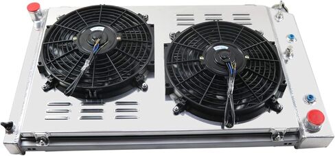 162 3 Row Radiator+Shroud Fan compatible with G-Body 1970-81 Chevy Camaro 78-87 Monte Carlo in Kuwait