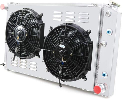 162 3 Row Radiator+Shroud Fan compatible with G-Body 1970-81 Chevy Camaro 78-87 Monte Carlo in Kuwait