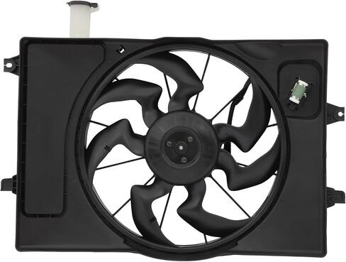 Engine Cooling Fan Assembly for 2018 for Hyundai for Elantra GT, 2017-2018 for Hyundai for Elantra in Saudi Arabia