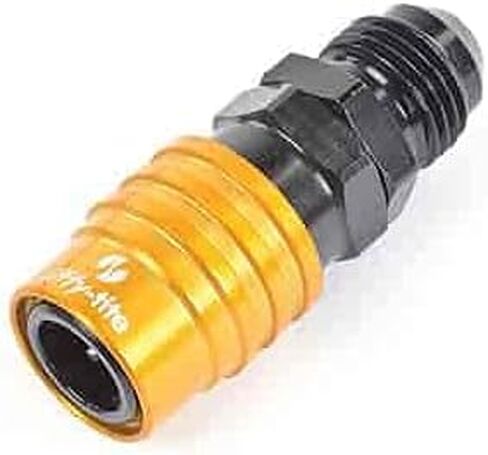 Jiffy-tite JT21406 Quick Connect Fluid Fittings Socket, -6 AN Male- Valved in Kuwait