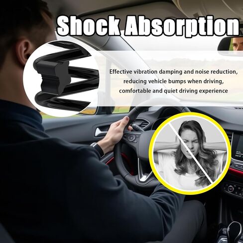 4PCS Car Coil Spring Spacer Rubber,Heavy Duty Coil Spring Booster Car Lift Blocks for Lifting 1" to 1.5" Springs Spacing,Universal Front & Rear Coils Over Springs Spacers for Cars in Kuwait