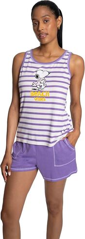 Peanuts Women's Tank and Short 2pc Pj Set in Saudi Arabia