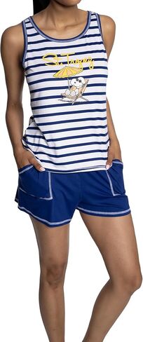 Peanuts Women's Tank and Short 2pc Pj Set in Saudi Arabia