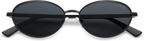 SOJOS Trendy Oval Cay Eye Polarized Sunglasses for Women Men, Chic 80s 90s Retro Fashion Sunnies SJ1279 in Saudi Arabia