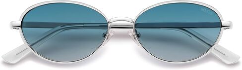 SOJOS Trendy Oval Cay Eye Polarized Sunglasses for Women Men, Chic 80s 90s Retro Fashion Sunnies SJ1279 in Saudi Arabia