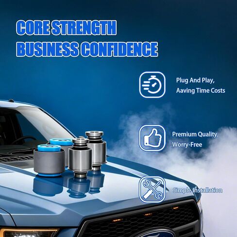 4PCS Rear Axle Suspension Bushing Kit Compatible with Ford Fusion Taurus Mondeo MK5 Edge Mustang 2013-2020, Replaces# FR3C3C270AA F2GZ-5A638 F2GC5K653AXB in Kuwait